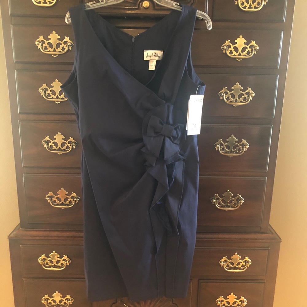 Joseph Ribkoff Navy Blue Dress
